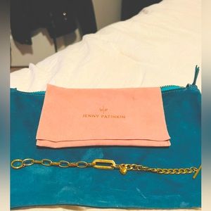 Jenny Patkintin Gold chain bracelet